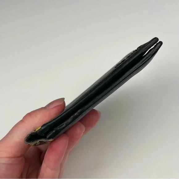 Prada Saffiano Banana Bifold Wallet - Picture 7 of 8